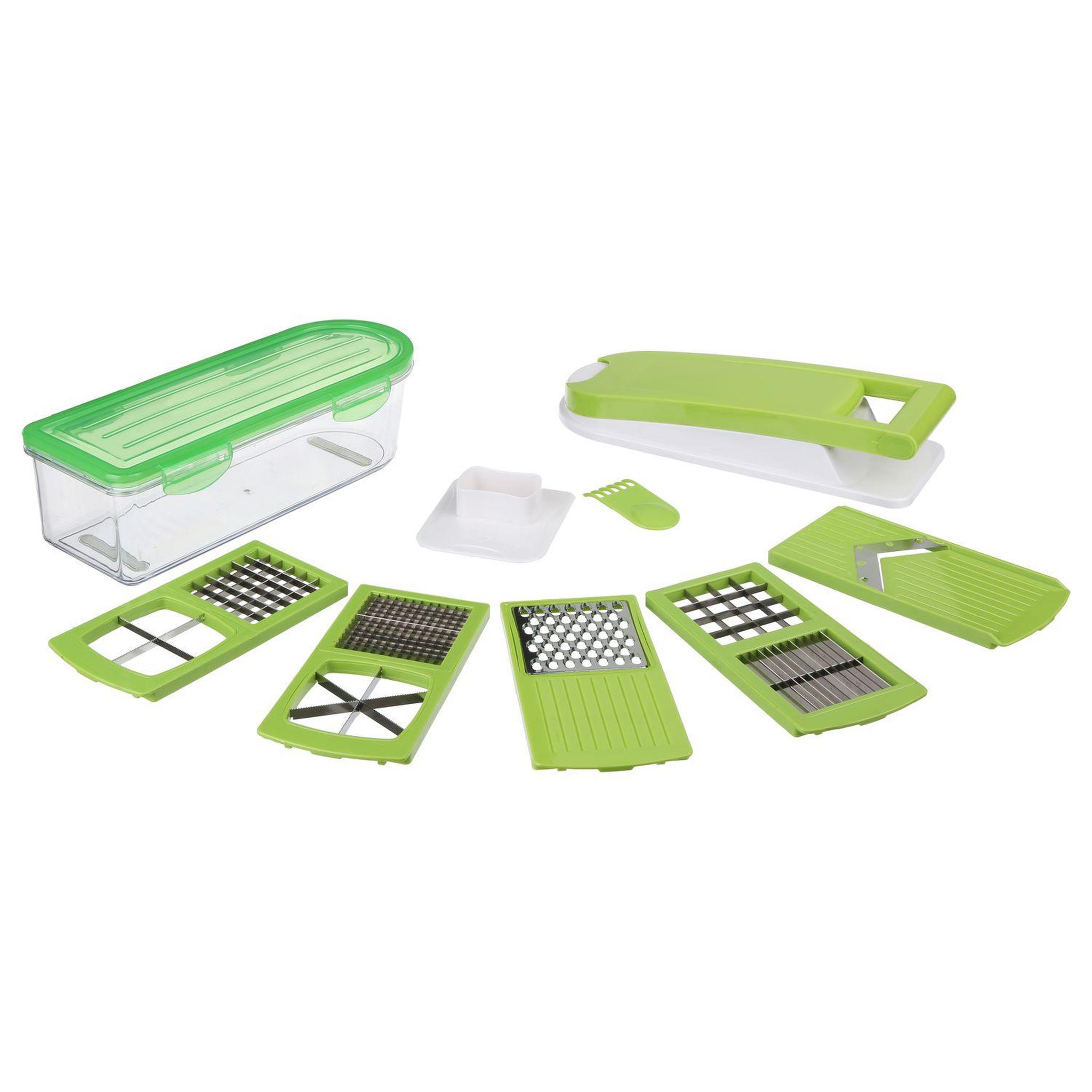 SECRET DE GOURMET Mandoline multi découpe - 12 pièces