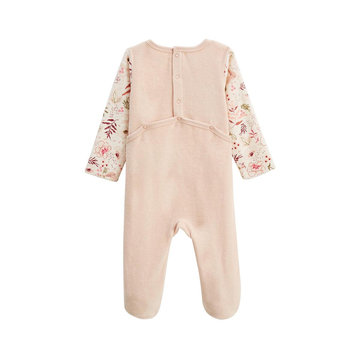 Petit Béguin Pyjama bébé en velours Manouk