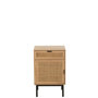 Voir la diapositive 2 : Paris Prix Table de Chevet Cannage  Kory  70cm Naturel