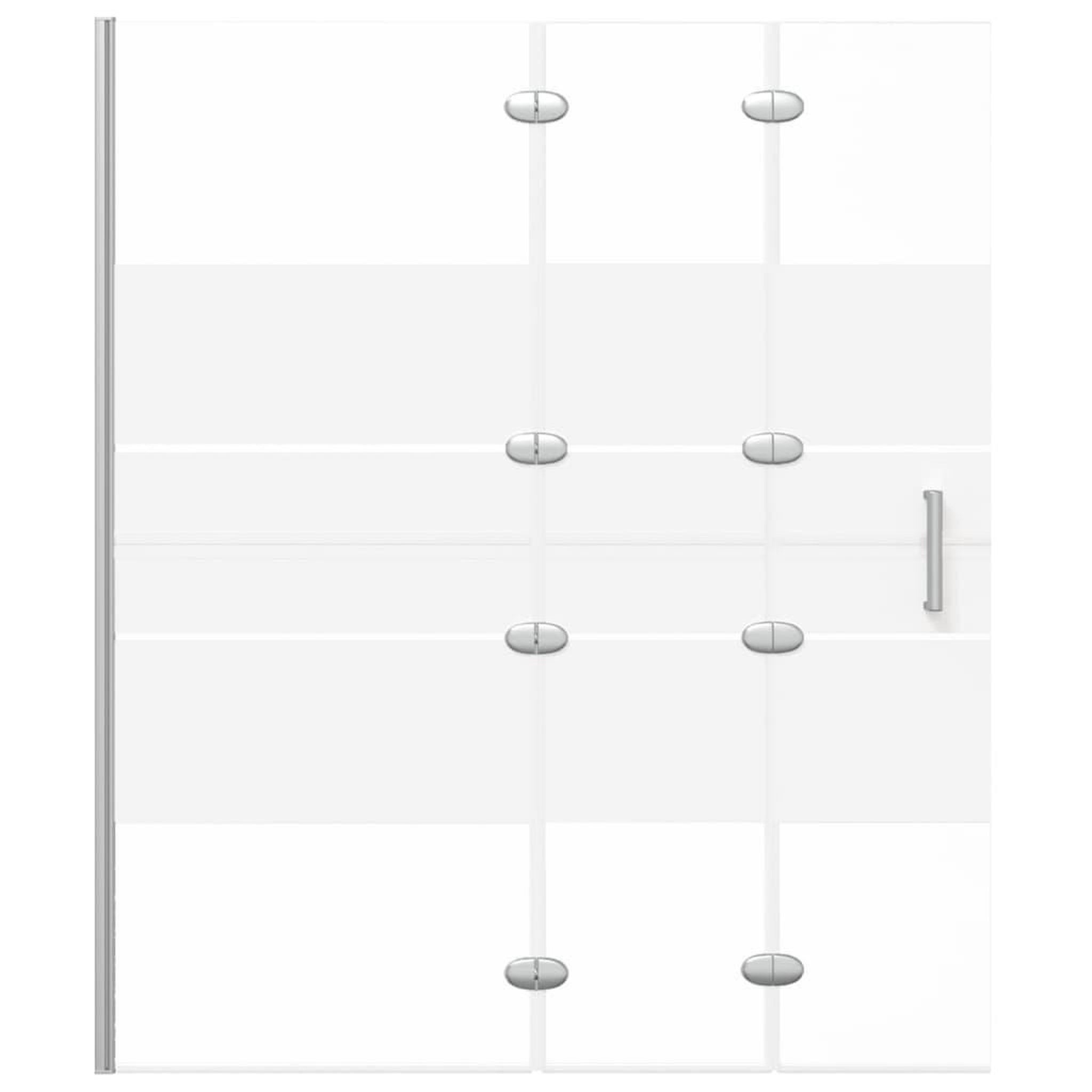 Voir la diapositive 3 : VIDAXL Cabine de douche pliable ESG 120x140 cm Blanc