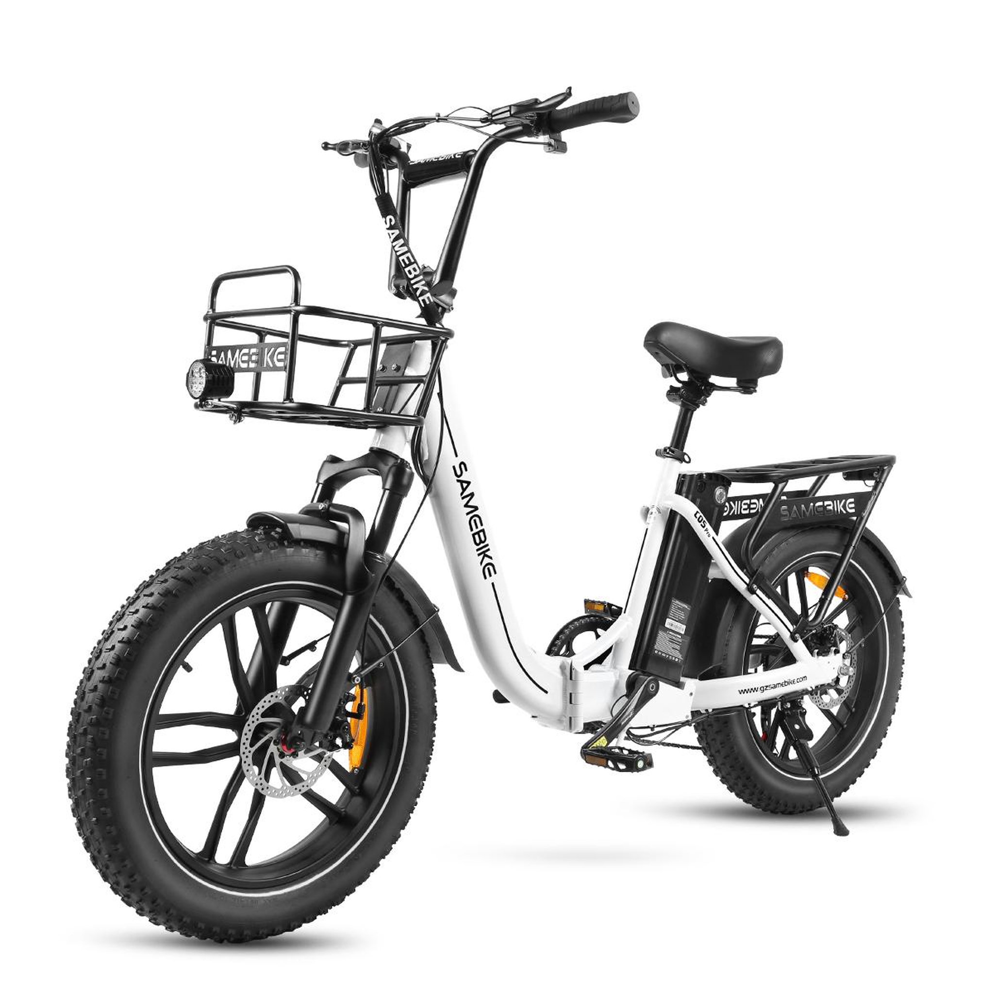 Voir la diapositive 3 : SAMEBIKE Vélo électrique pliable SAMEBIKE C05 Pro, 250 W