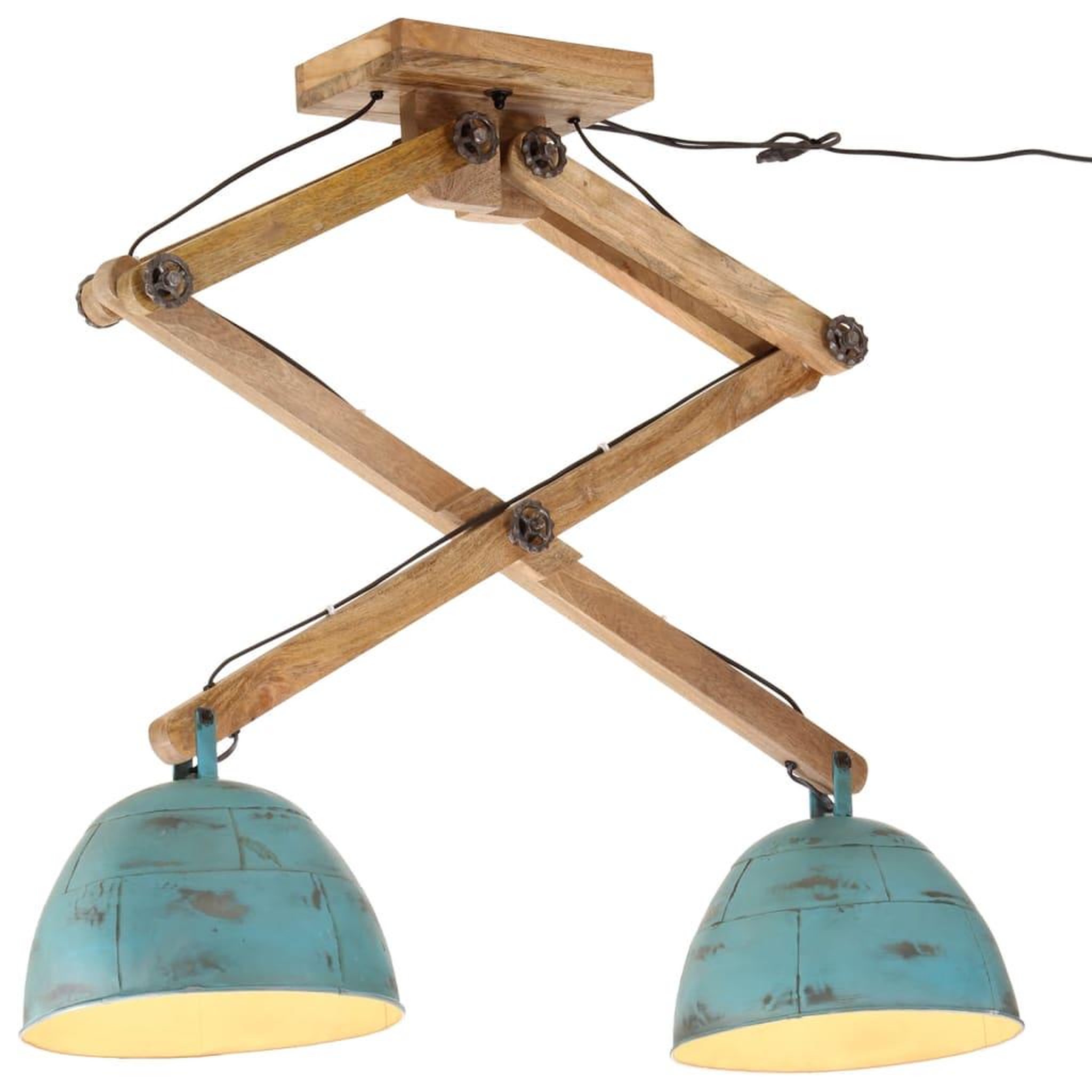 VIDAXL Plafonnier 25 W bleu delave 29x18x85 cm E27