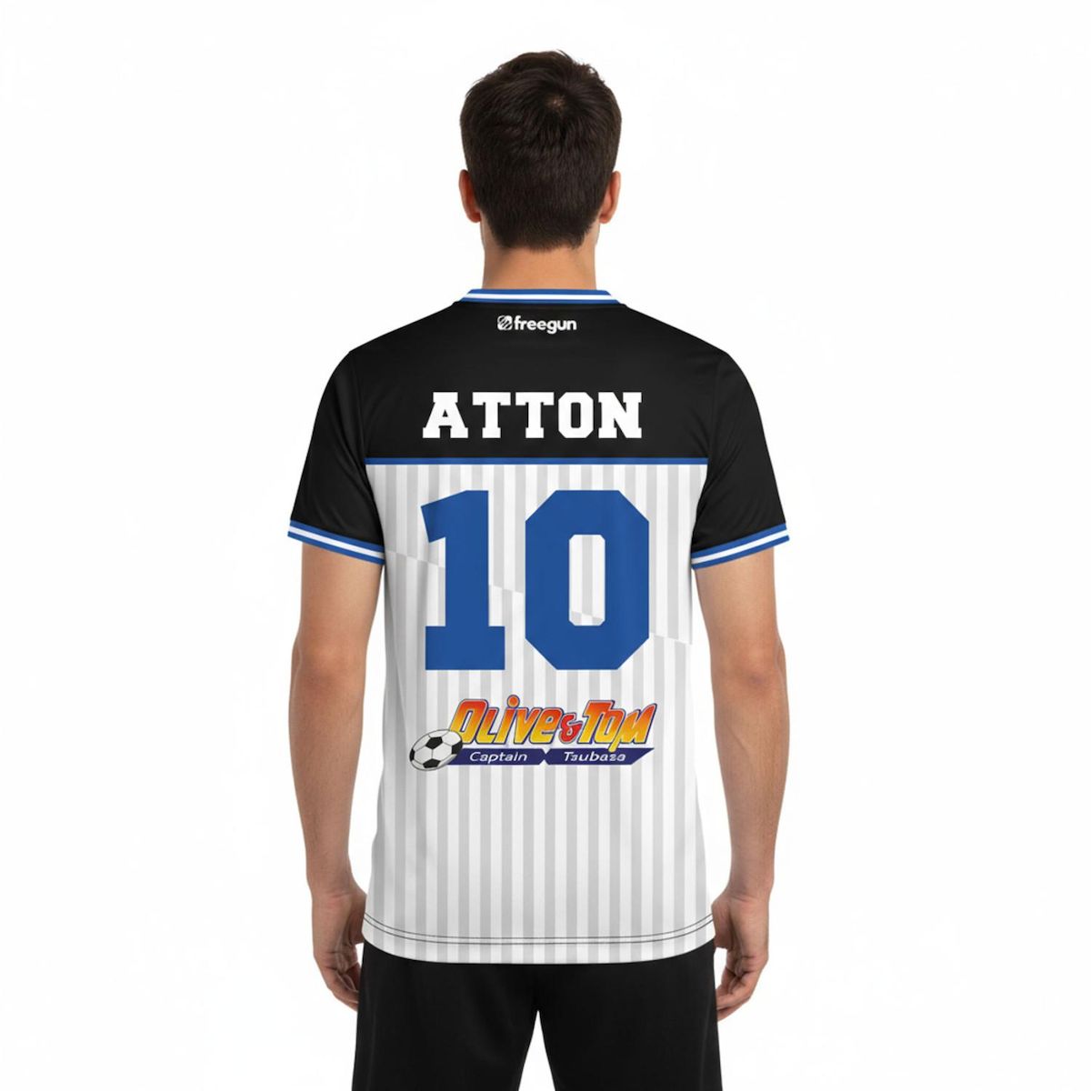 FREEGUN T-shirt homme Olive et Tom Atton