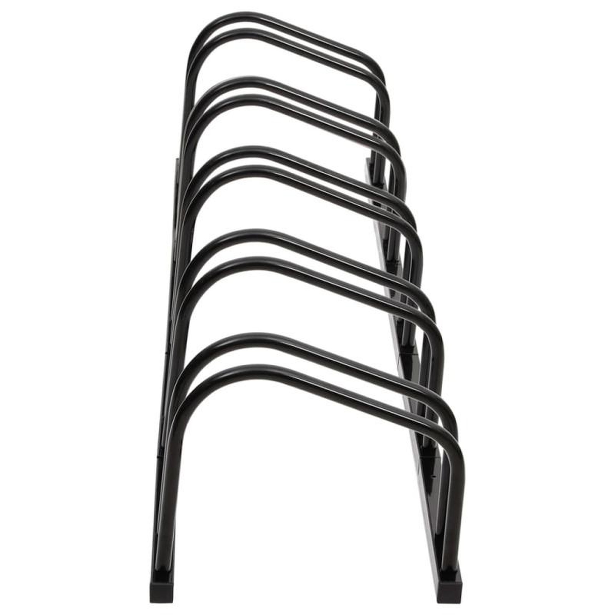 Voir la diapositive 3 : VIDAXL Porte vélos pour 5 vélos noir acier