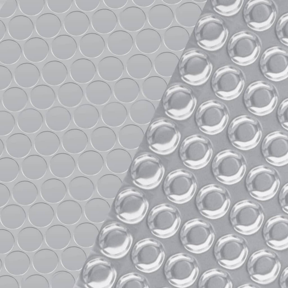 VIDAXL Couverture de piscine rectangulaire 1000x600 cm PE Argente