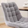 Voir la diapositive 4 : IDIMEX Chaise de bureau VASILO en velours côtelé