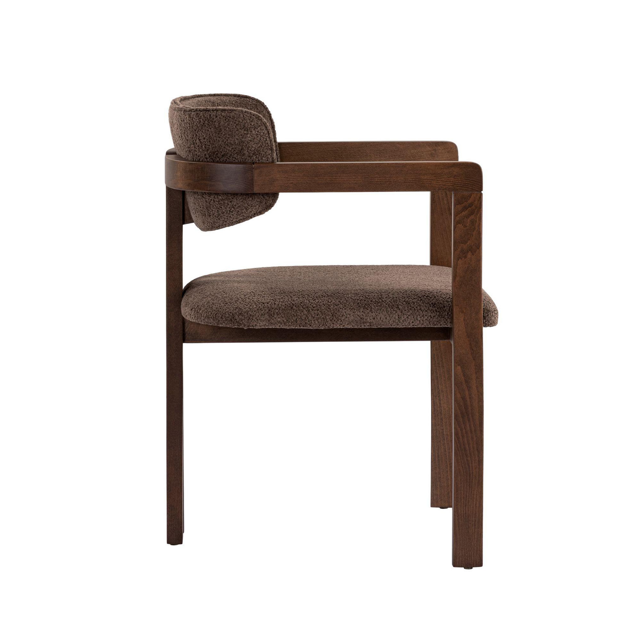 Voir la diapositive 3 : Habitat et Jardin Chaise en bois  toscana  - 54 x 54 x 76 cm - marron