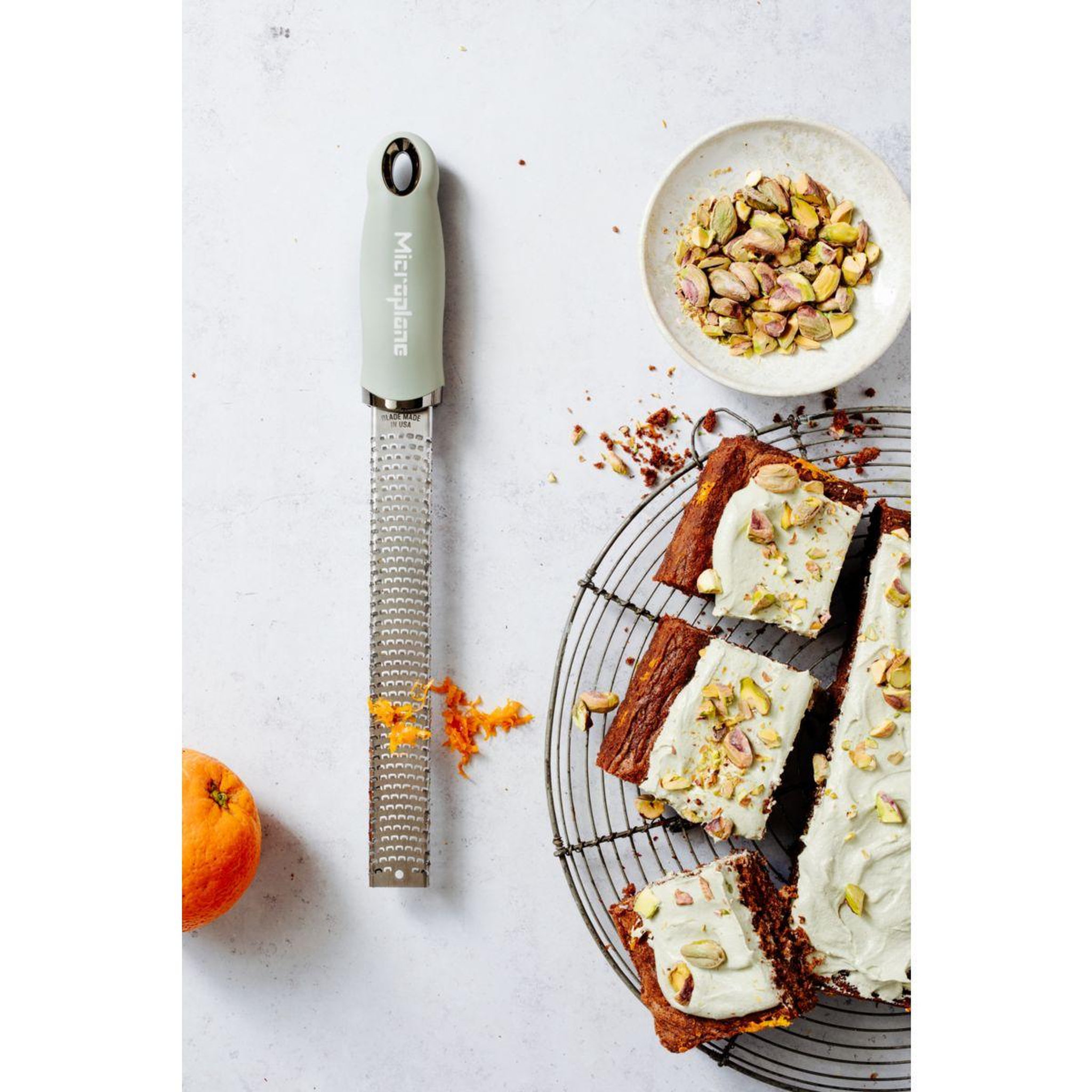 Voir la diapositive 4 : MICROPLANE Zesteur premium vert sauge