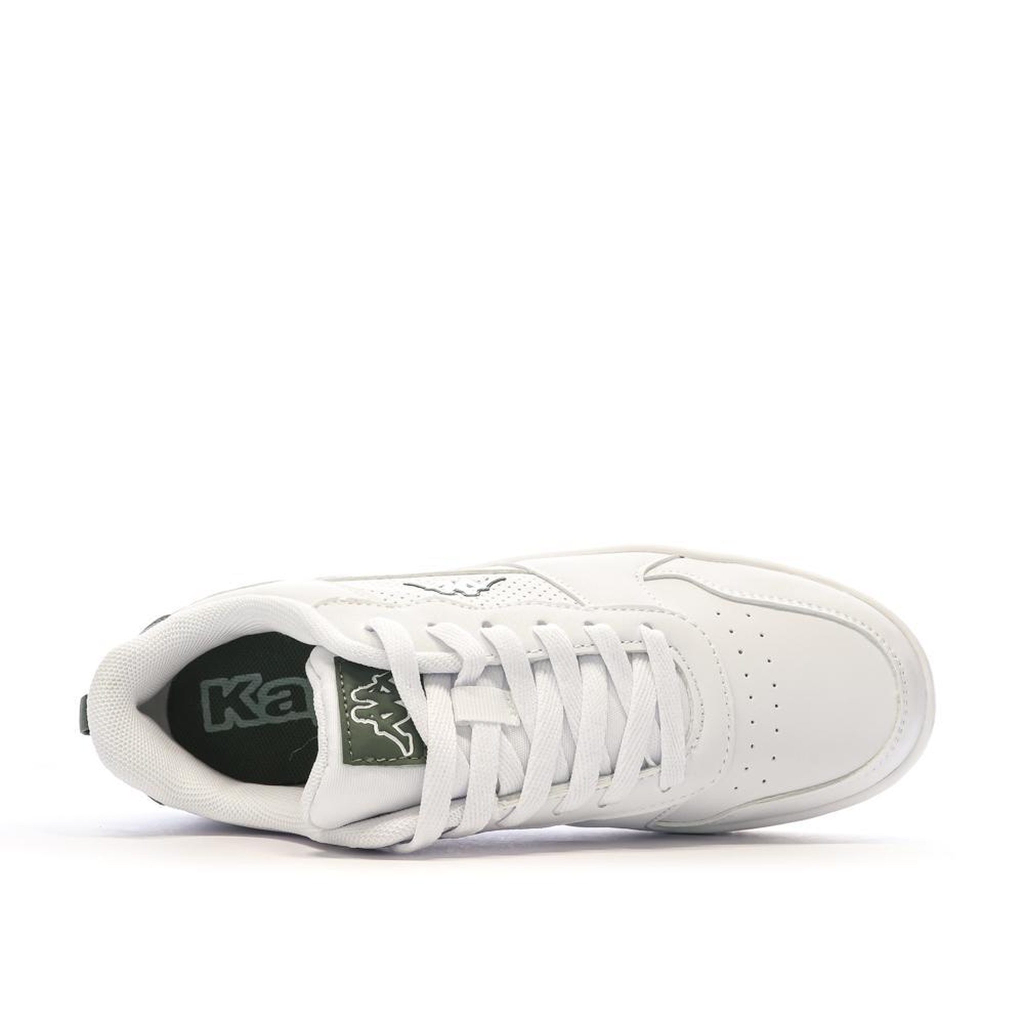 Voir la diapositive 4 : KAPPA Baskets Blanches Garçon Kappa Falcon Jr