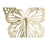 Voir la diapositive 3 : Paris Prix Lot de 4 Décorations Murales en Métal  Butterflies  35cm Or
