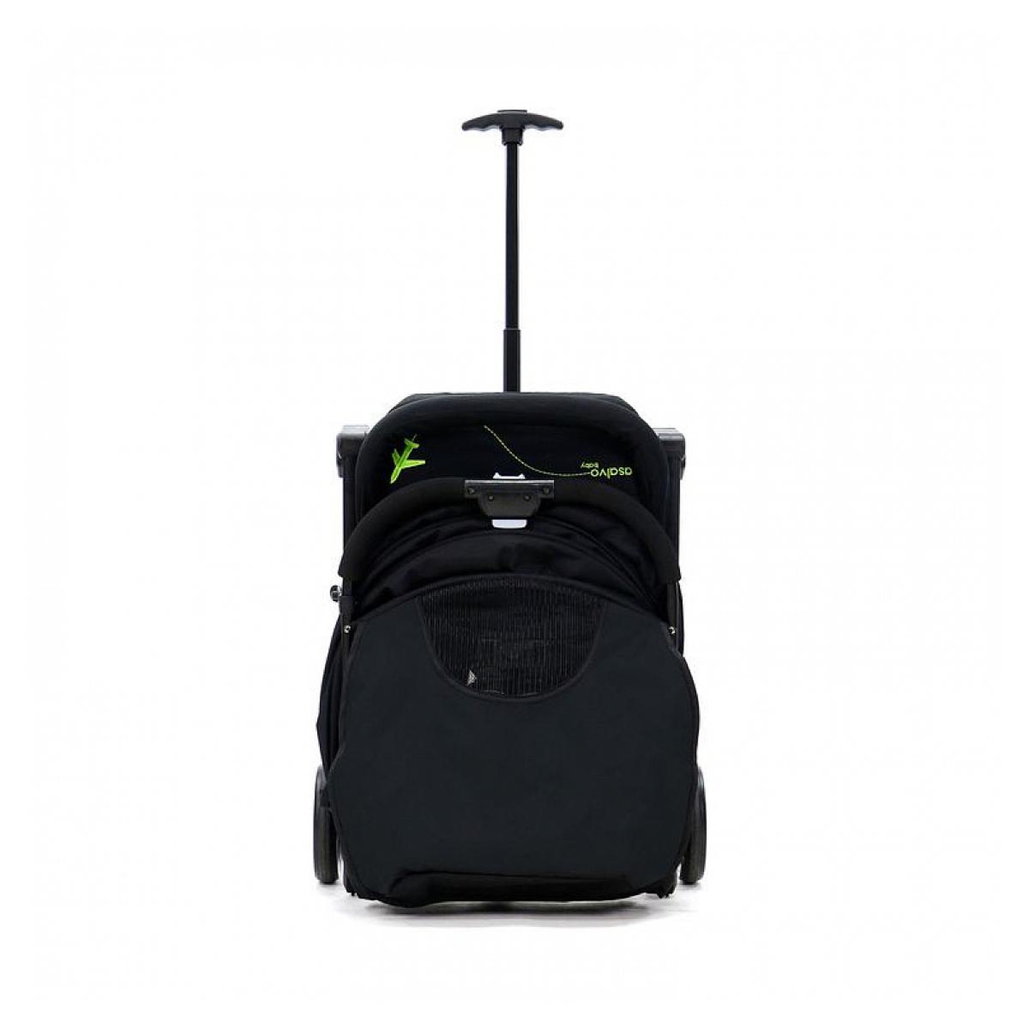 Voir la diapositive 3 : Asalvo Poussette Flight - Noir Vert