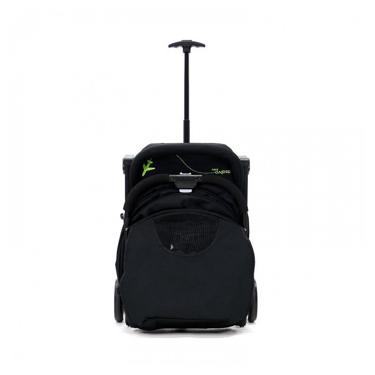 Asalvo Poussette Flight - Noir Vert
