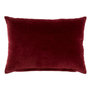 Voir la diapositive 2 : Paris Prix Coussin Rectangulaire  Miroir Coton  40x60cm Rouge