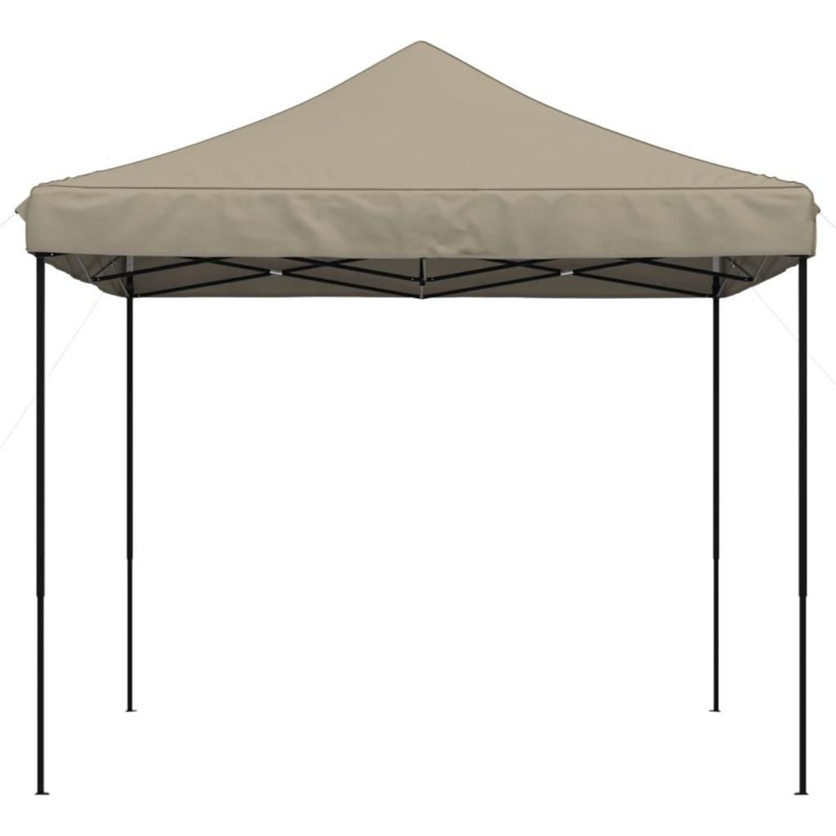 VIDAXL Tente de reception pliable escamotable taupe 292x292x315 cm