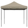 Voir la diapositive 3 : VIDAXL Tente de reception pliable escamotable taupe 292x292x315 cm