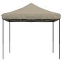 Voir la diapositive 3 : VIDAXL Tente de reception pliable escamotable taupe 292x292x315 cm