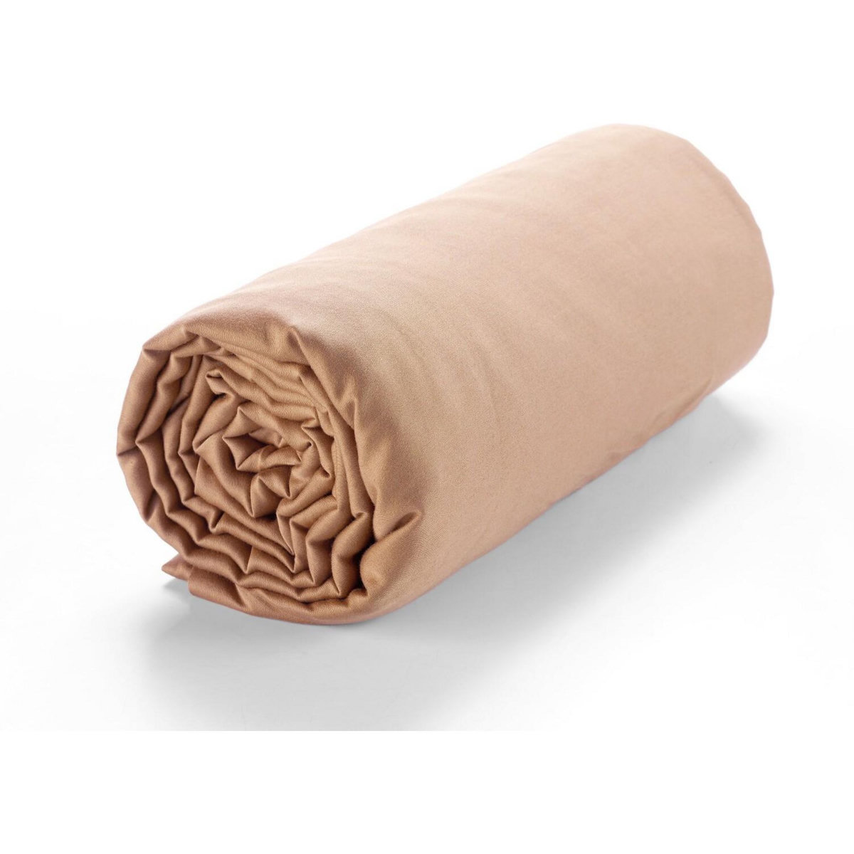 BATON ROUGE Drap housse 100% satin de coton 105 fils