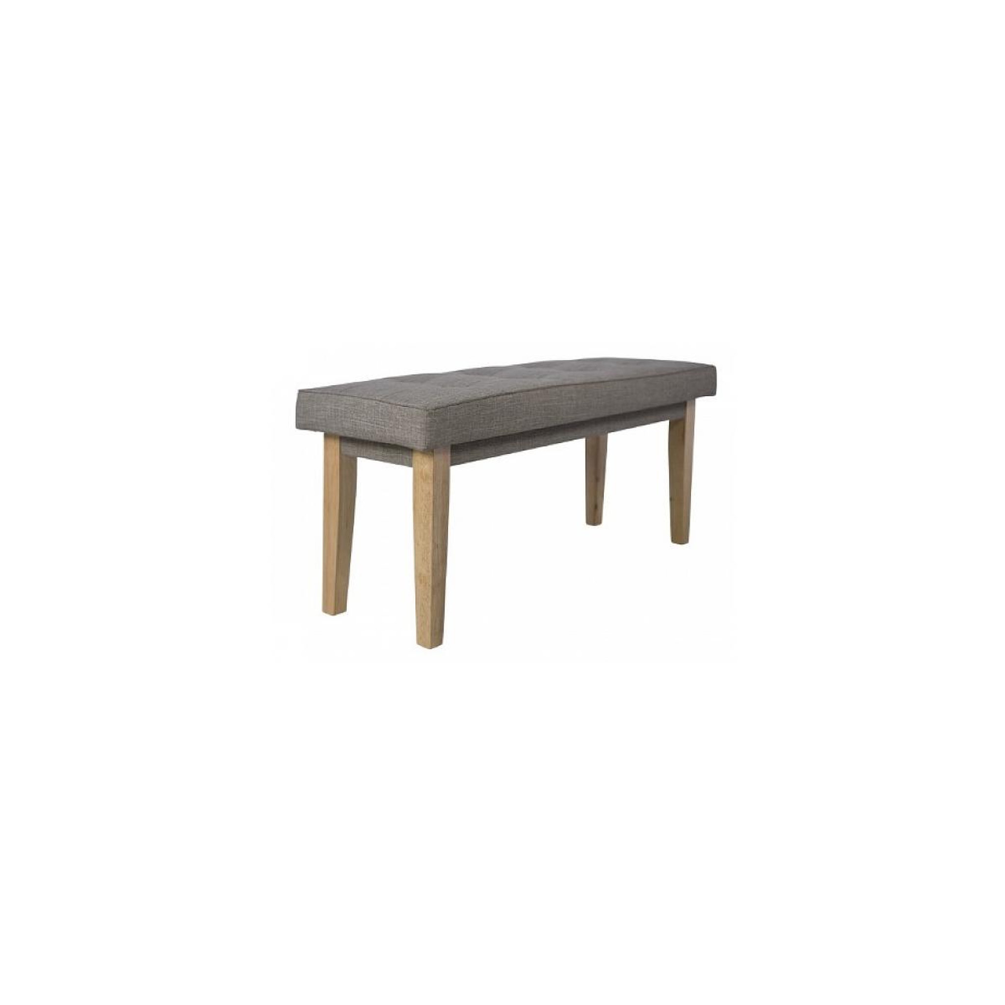 Voir la diapositive 1 : HomeStyle4U Banquette latérale en tissu Gris