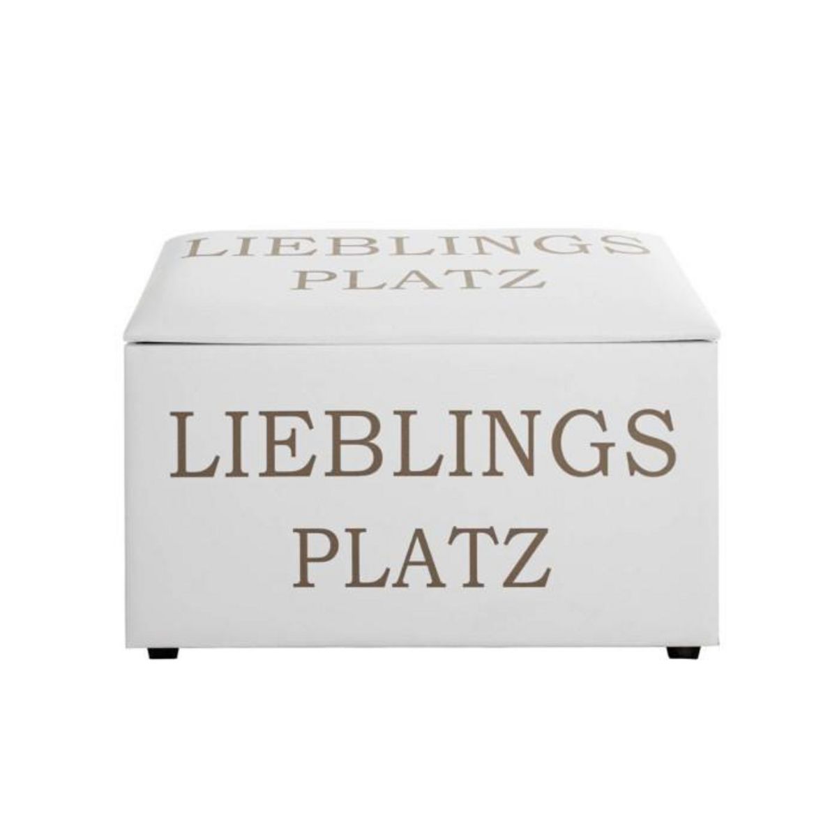 Paris Prix Coffre de Rangement  Lieblings Platz  65cm Blanc