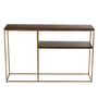 Voir la diapositive 2 : Paris Prix Console 2 Parties Design  Rafi  114cm Marron