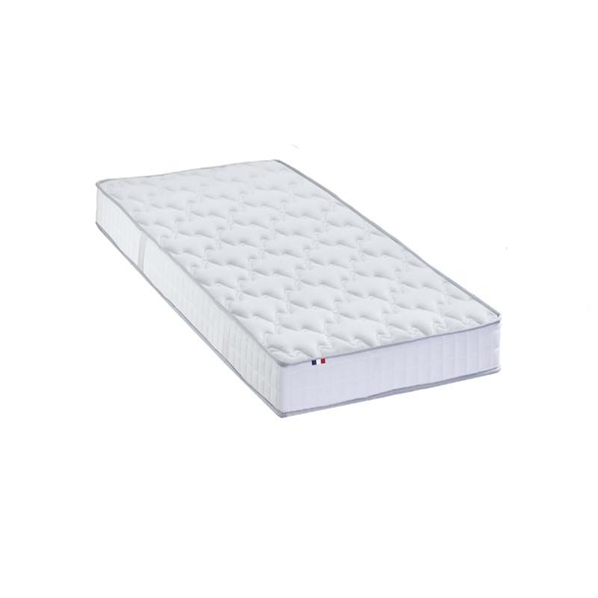 Matelas 3 zones 100% latex accueil moelleux 90x190 cm JAVA