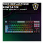 Voir la diapositive 6 : THE G-LAB Clavier Gamer - The G-Lab - KEYZ CAESIUM - RGB - Noir & gris - TKL