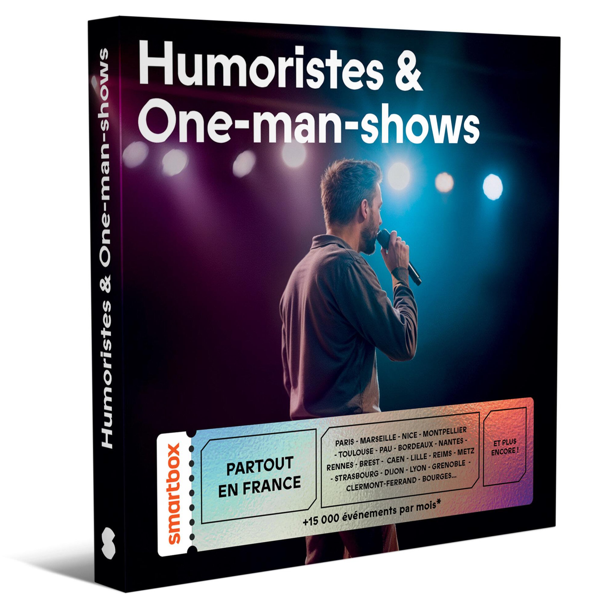 Smartbox Humoristes & one man shows - coffret cadeau sport & aventure