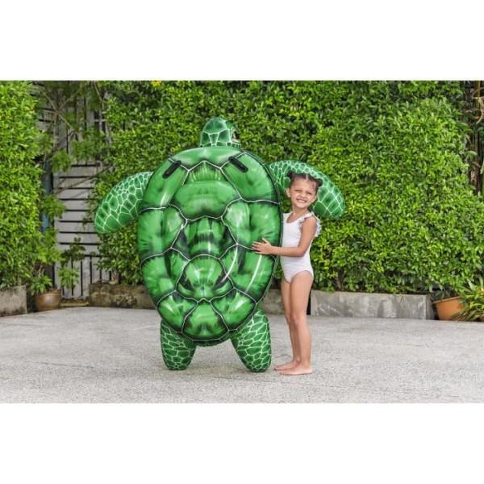Voir la diapositive 4 : BESTWAY Chevauchable tortue  41524 1.50m x 1.45m