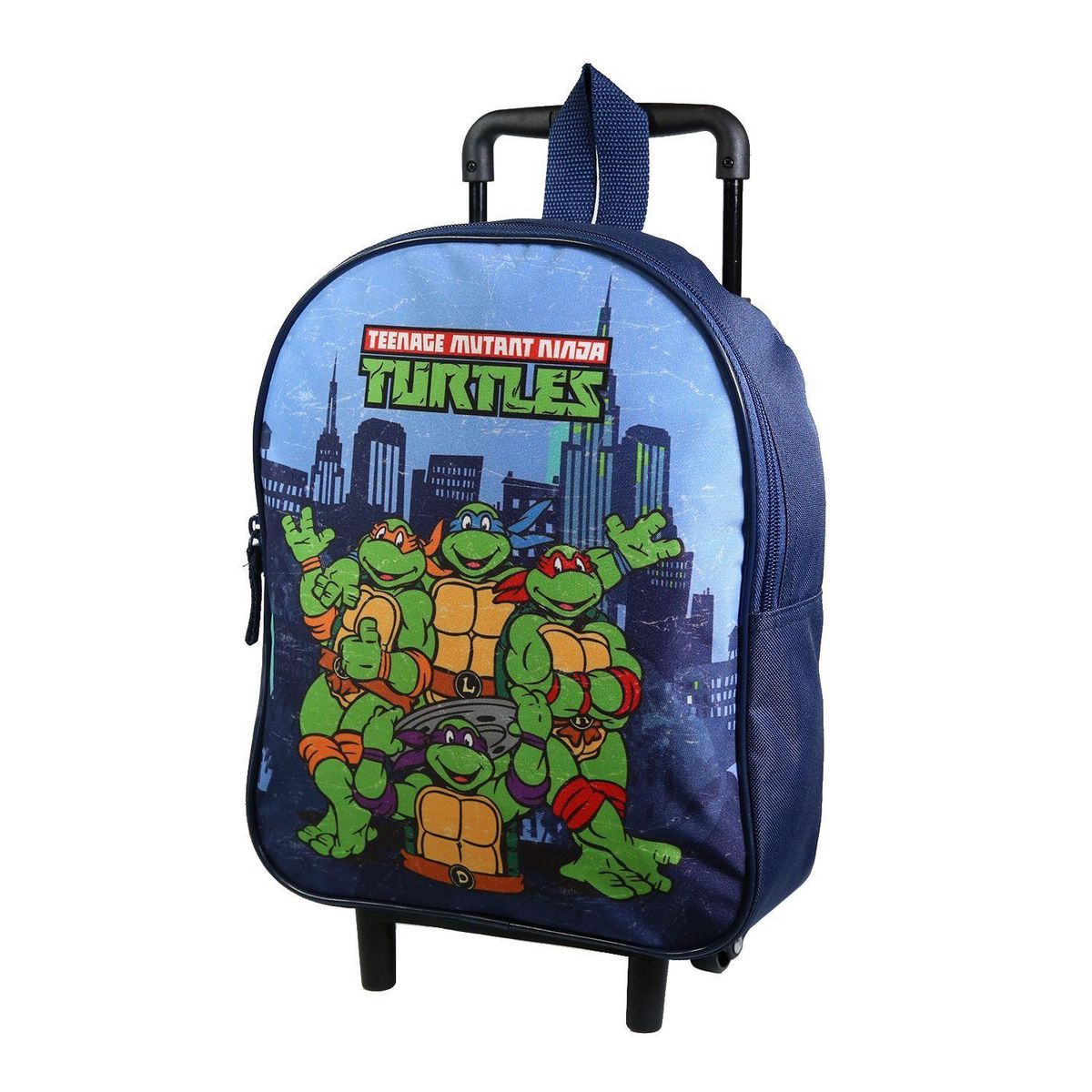 Bagtrotter BAGTROTTER Sac à dos à roulettes 31 cm maternelle Tortues Ninja Bleu