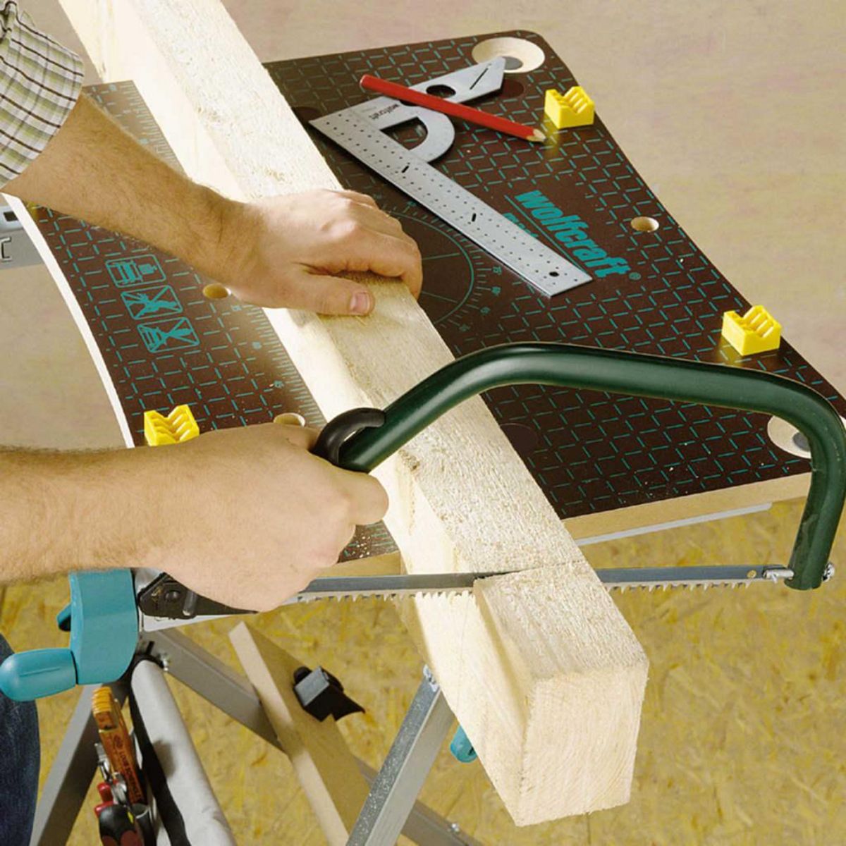 WOLFCRAFT wolfcraft Etabli avec etau Master 600 6182000