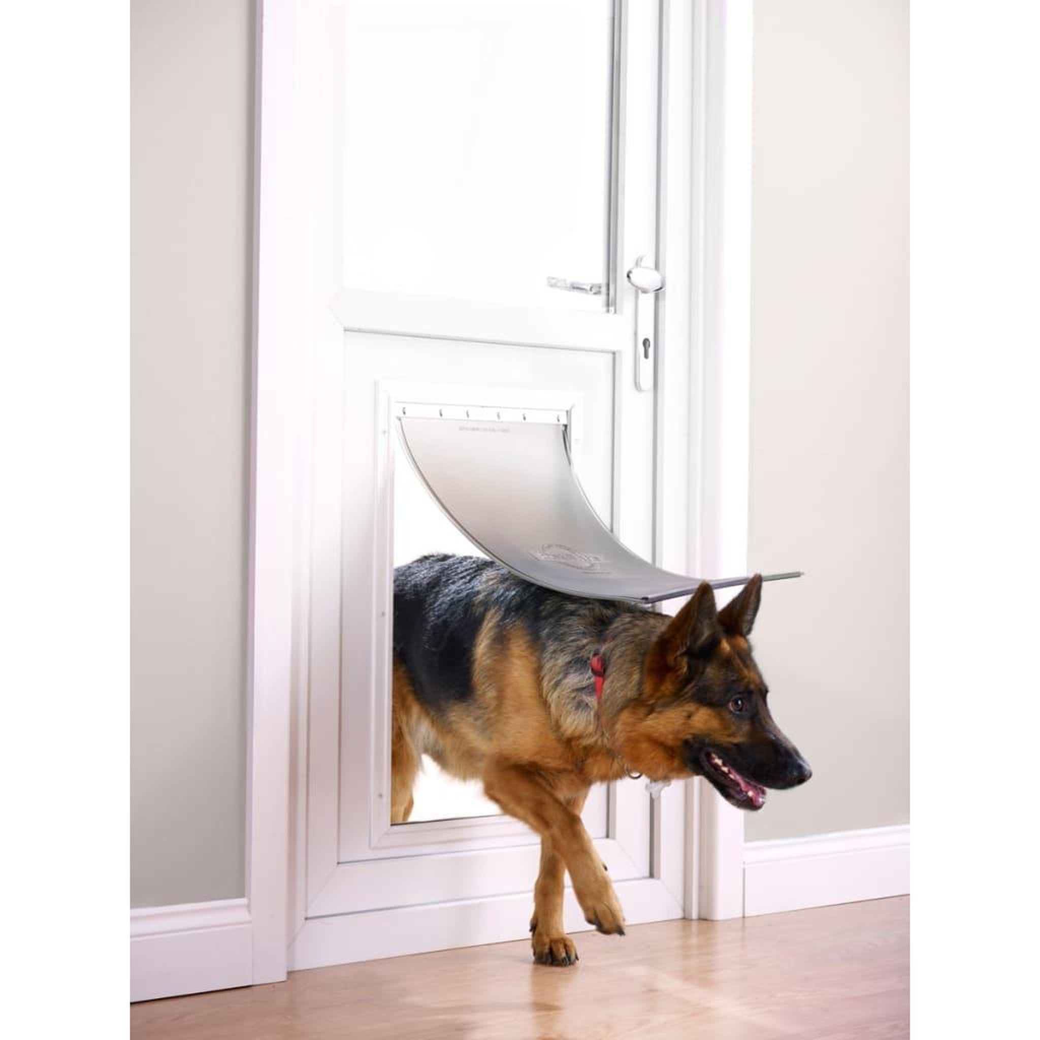 Voir la diapositive 2 : PETSAFE PetSafe Chatiere pour animaux de compagnie 660 Aluminium <100 kg