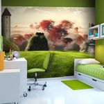 Paris Prix Papier Peint  Castles. Coloris disponibles : Multicolore