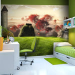 Paris Prix Papier Peint  Castles. Coloris disponibles : Multicolore