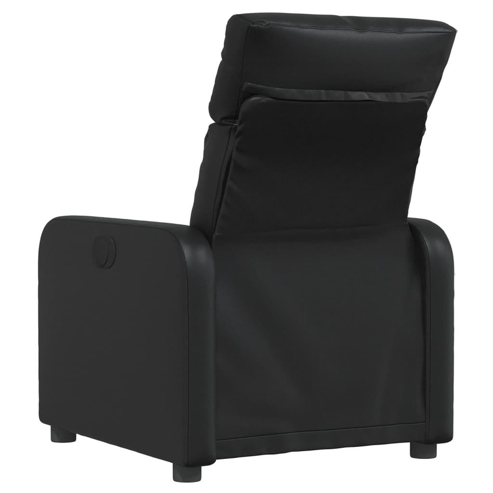 Voir la diapositive 3 : VIDAXL Fauteuil inclinable Noir Similicuir