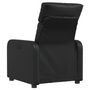 Voir la diapositive 3 : VIDAXL Fauteuil inclinable Noir Similicuir