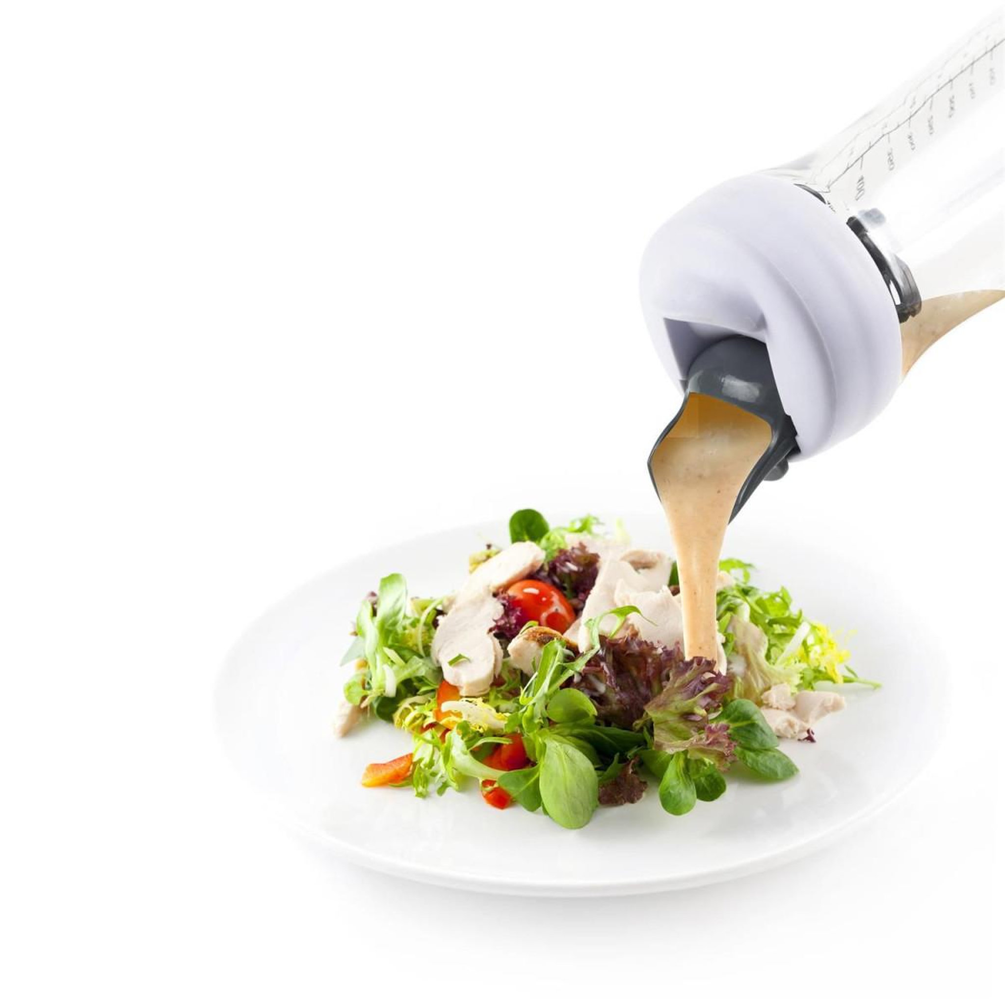Voir la diapositive 5 : COOK CONCEPT Shaker bec verseur  2 en 1  500ml transparent