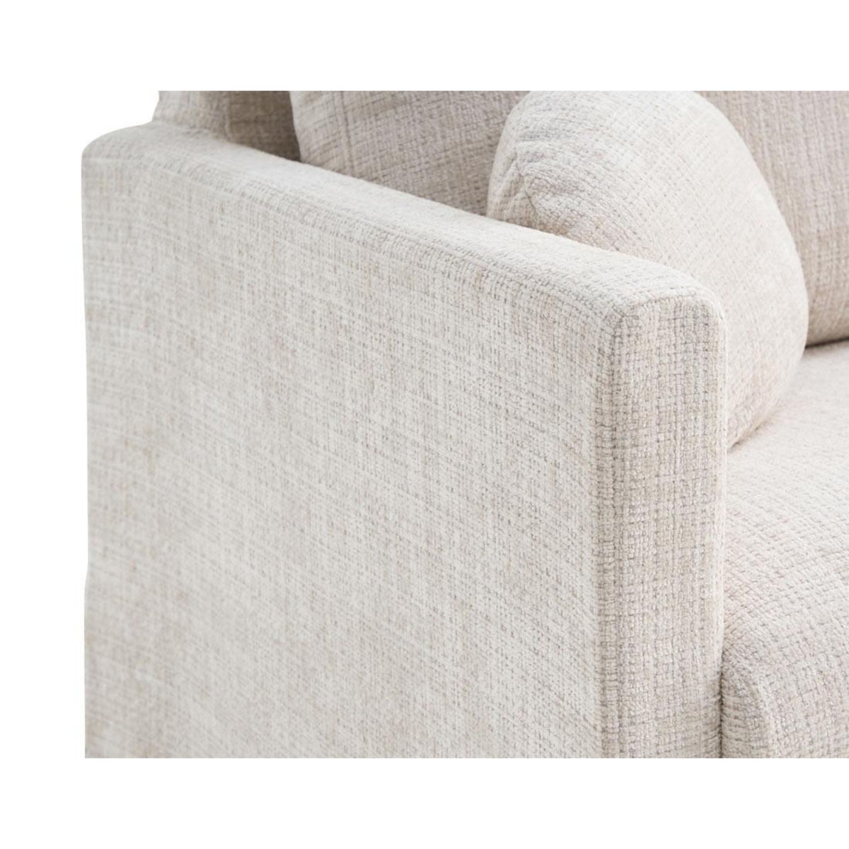 LISA DESIGN Serena - canapé droit déhoussable 2 places en velours texturé