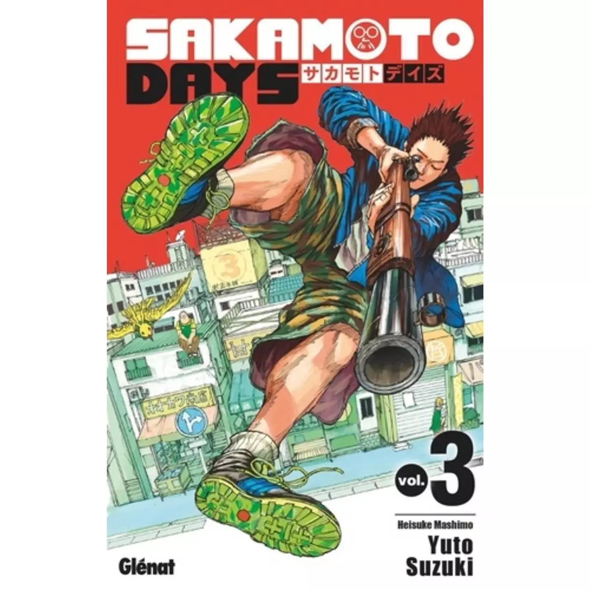  SAKAMOTO DAYS TOME 3 : HEISUKE MASHIMO, Suzuki Yuto