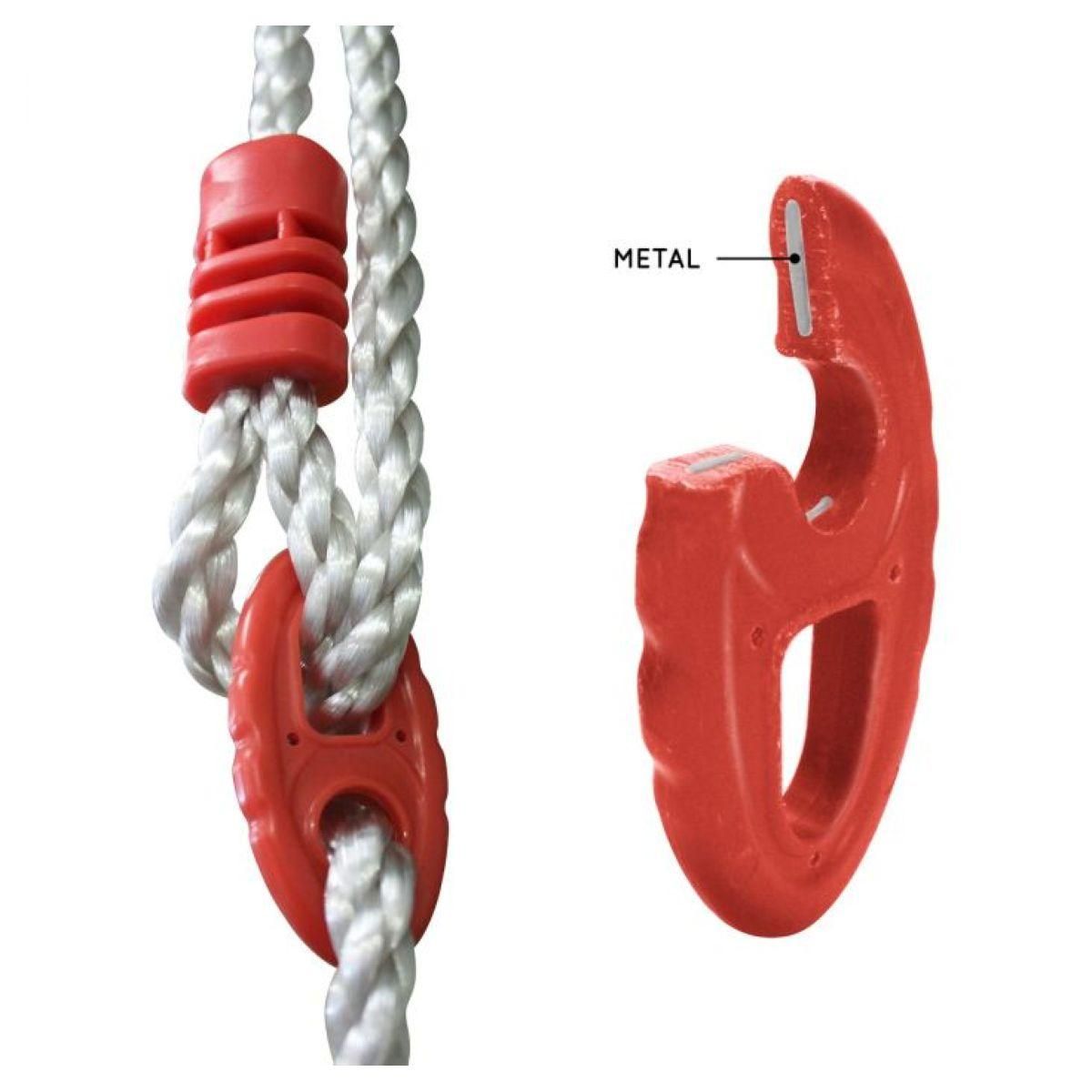 Soulet Portique balançoire avec toboggan - Bois - H1.95m - MURIER