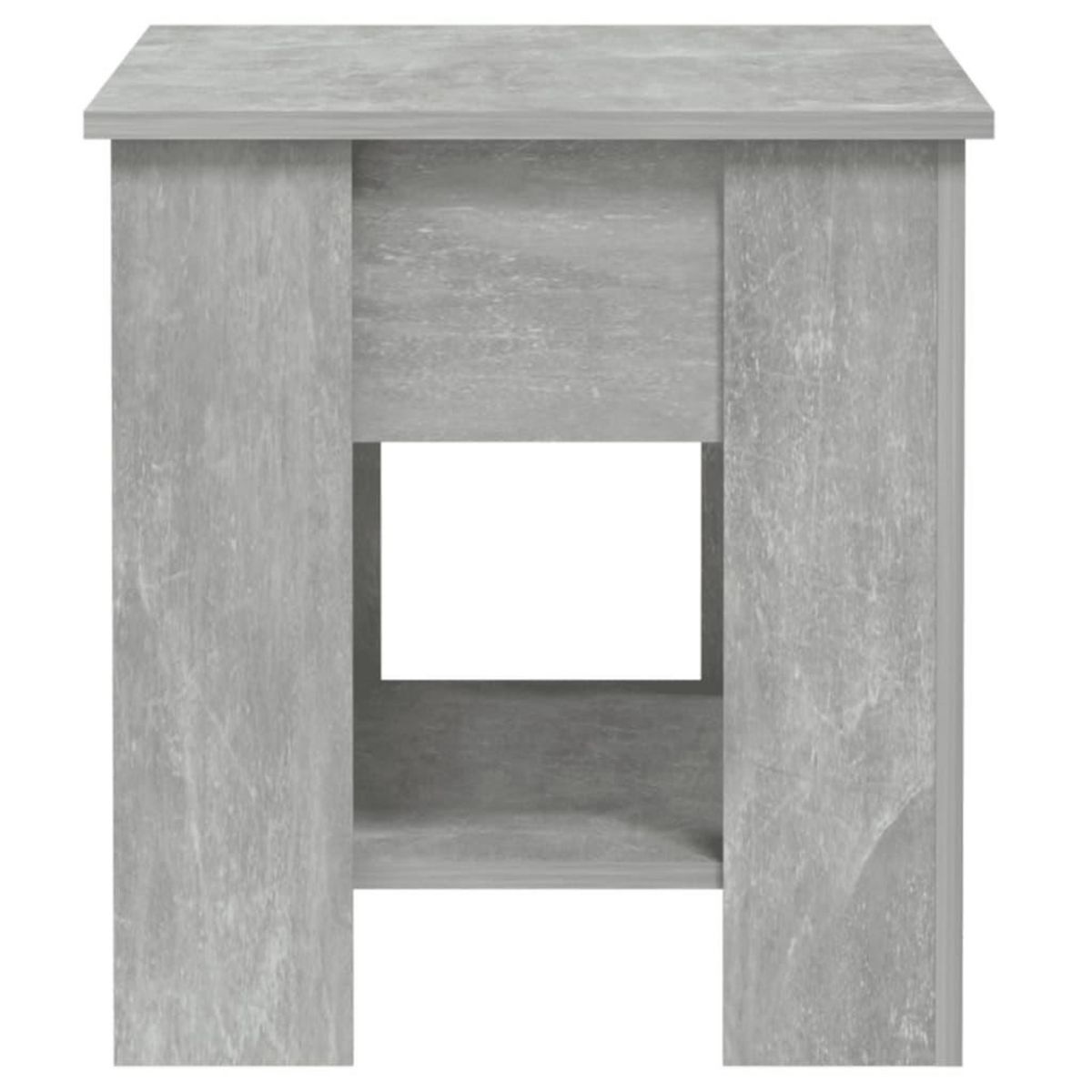 VIDAXL Table basse gris beton 101x49x52 cm bois d'ingenierie