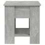 Voir la diapositive 5 : VIDAXL Table basse gris beton 101x49x52 cm bois d'ingenierie