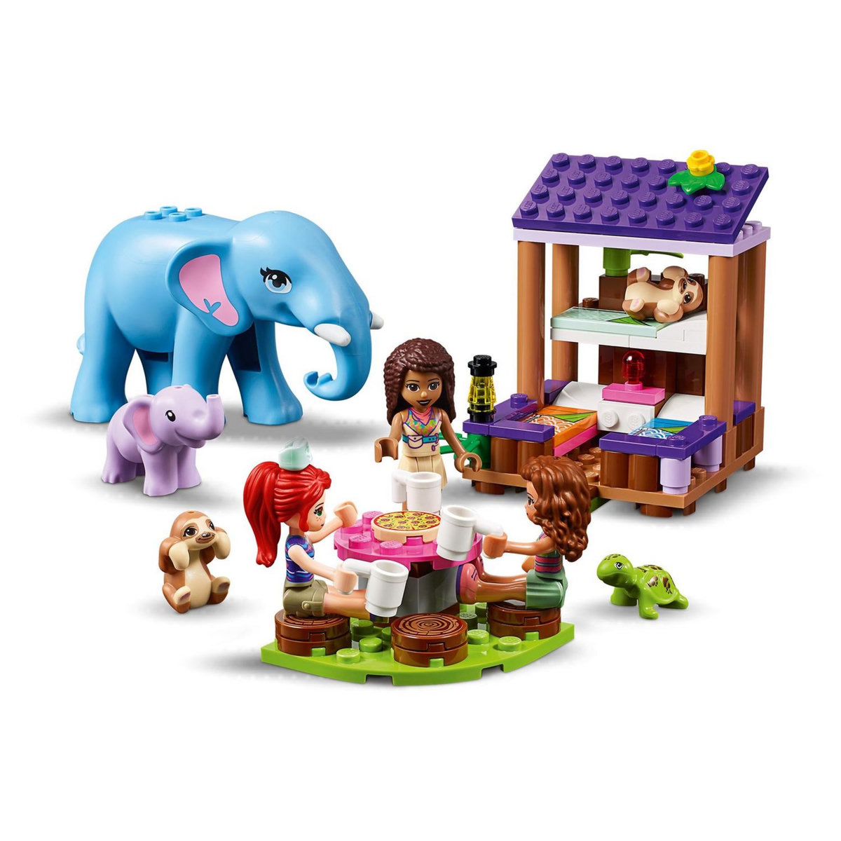 LEGO Friends 41424 - La base de sauvetage dans la jungle