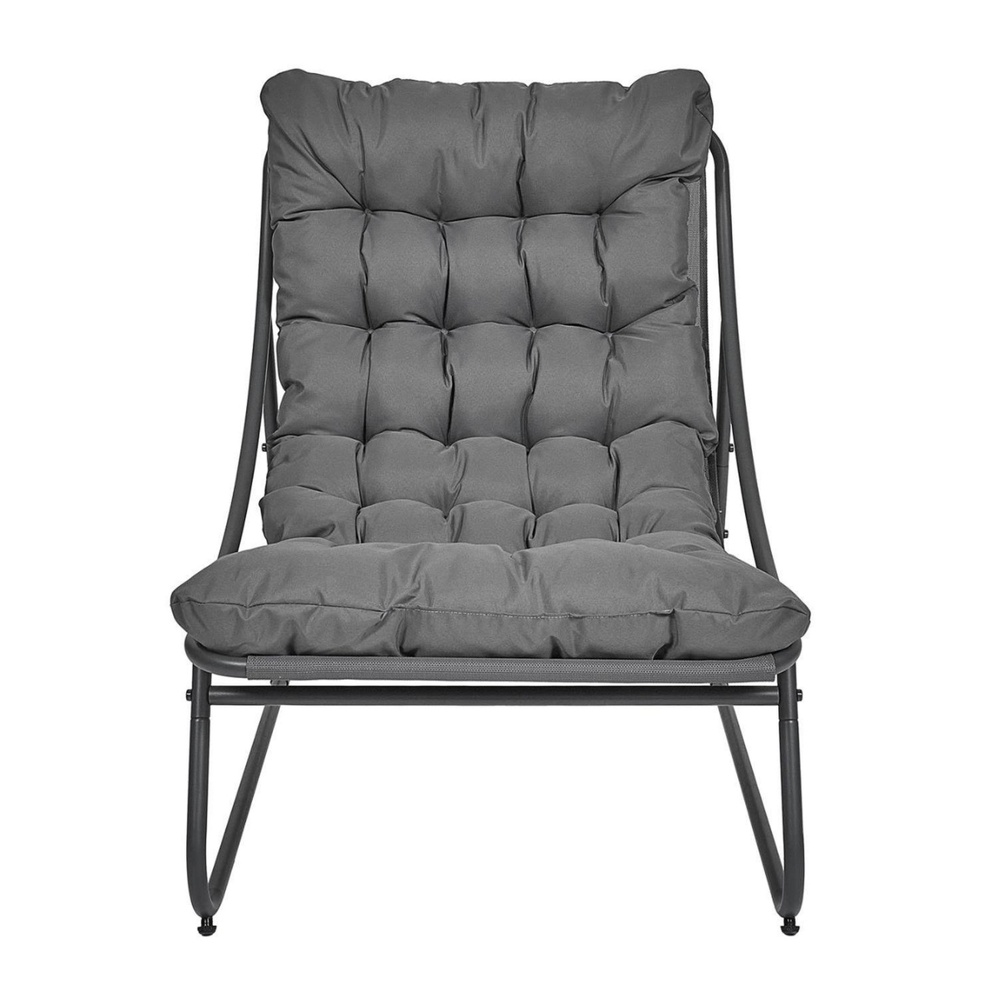 Voir la diapositive 3 : The Home Deco Factory Fauteuil de détente DOLCE VITA