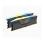 Voir la diapositive 2 : Corsair Mémoire RAM - CORSAIR - Vengeance RGB DDR5 - 32GB 2x16GB DIMM - 5600 MHz - 1,25V - Gris (CMH32GX5M2B5600Z36K)