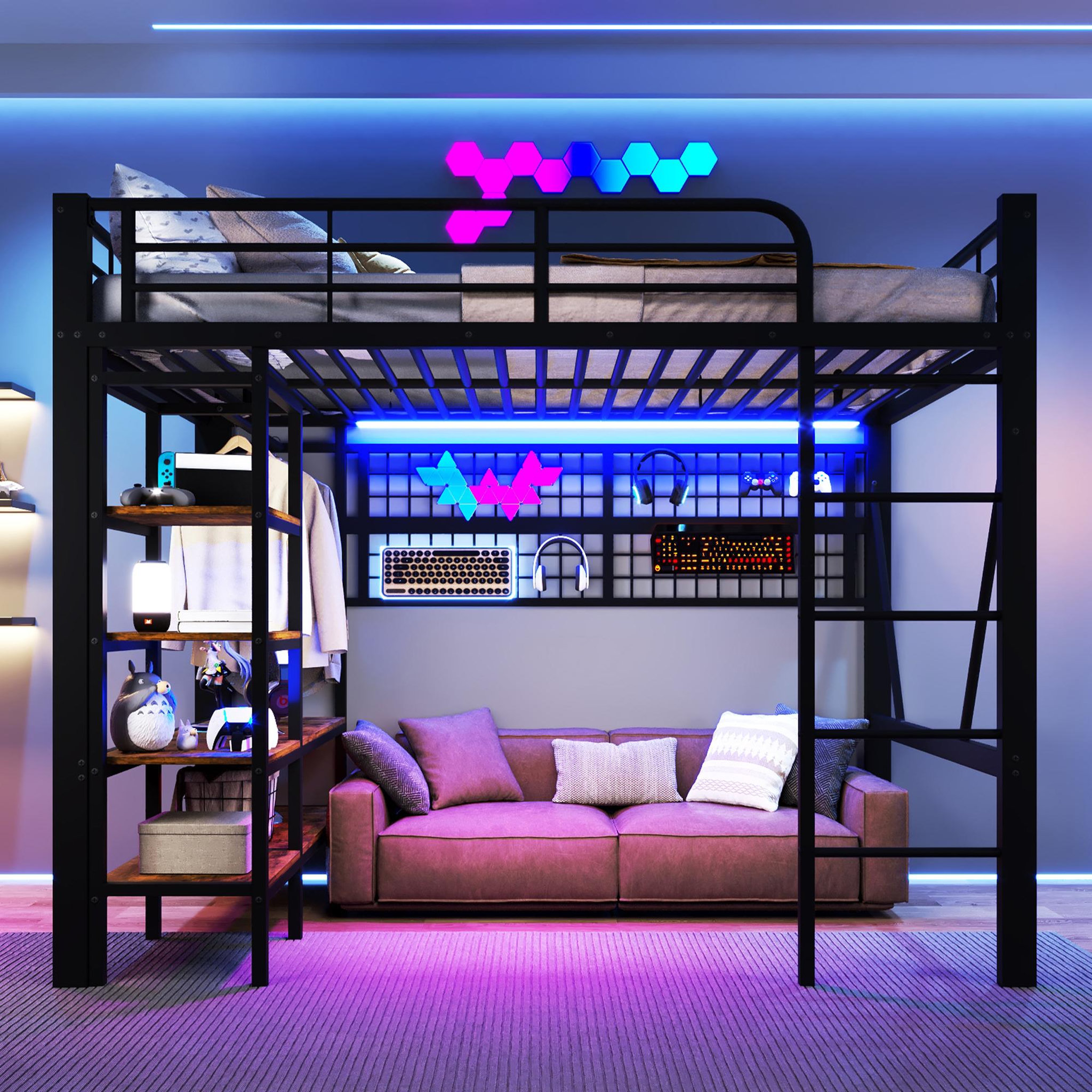 Voir la diapositive 2 : MERAX Lit mezzanine