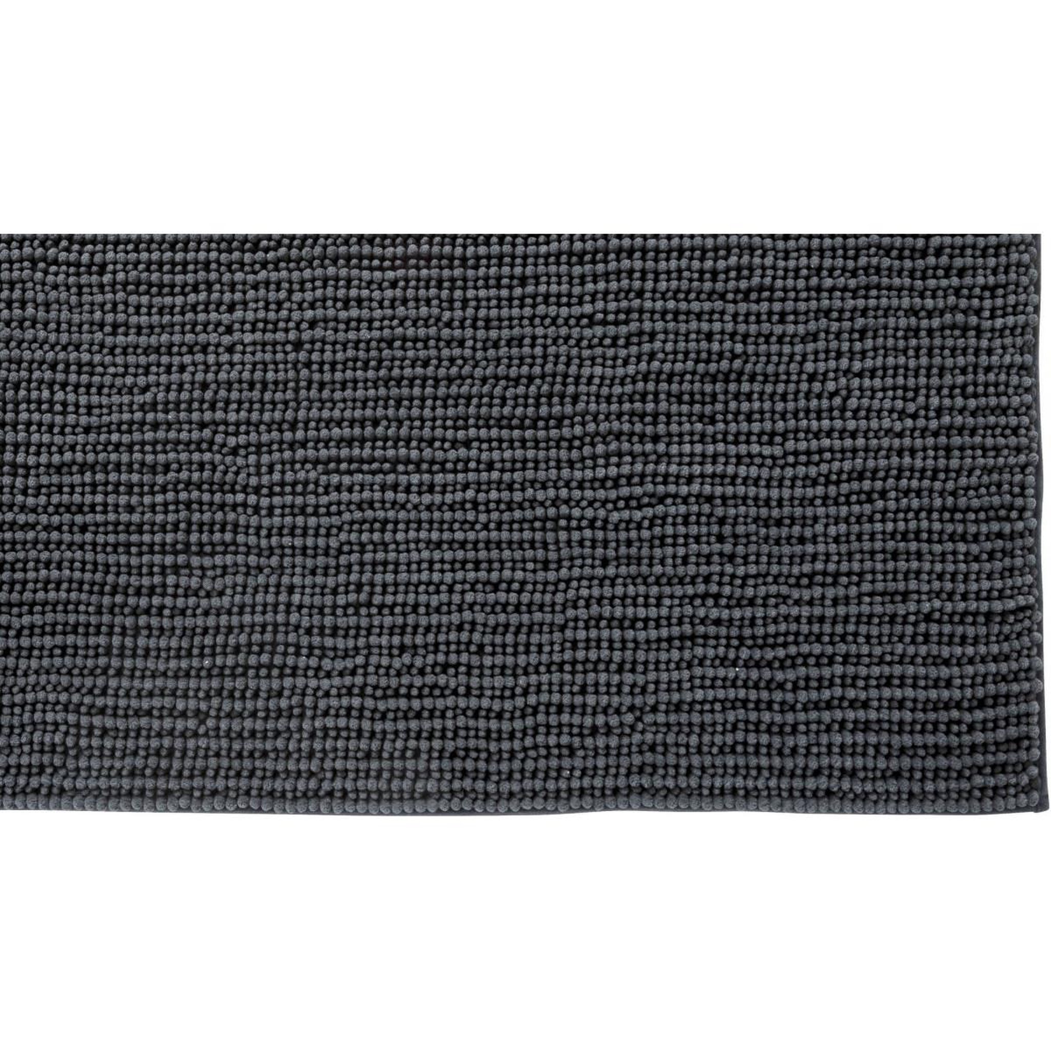 Voir la diapositive 2 : GUY LEVASSEUR Tapis de bain chenille 60x180 en polyester uni 60x120cm