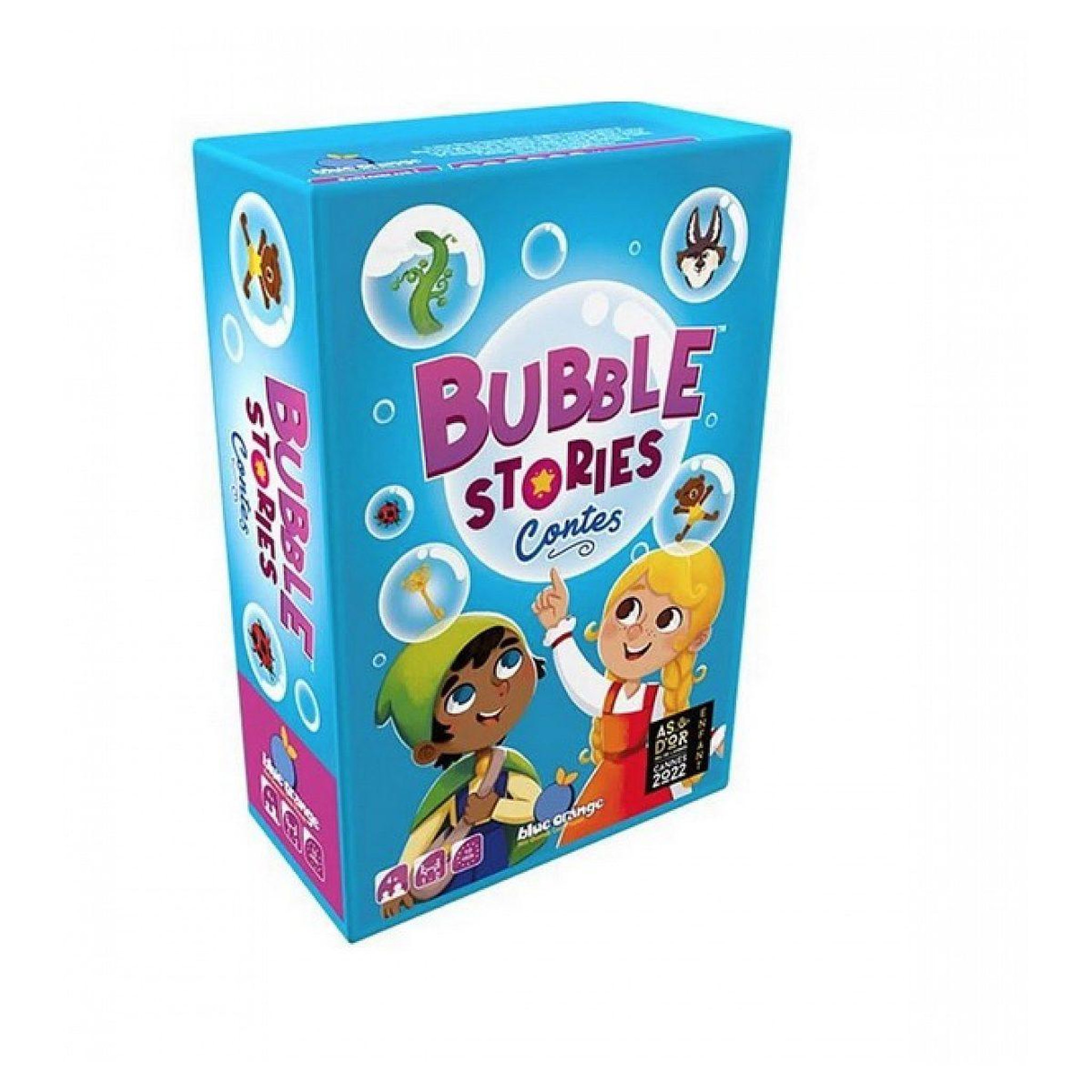Blue orange Bubble stories - contes - escape game