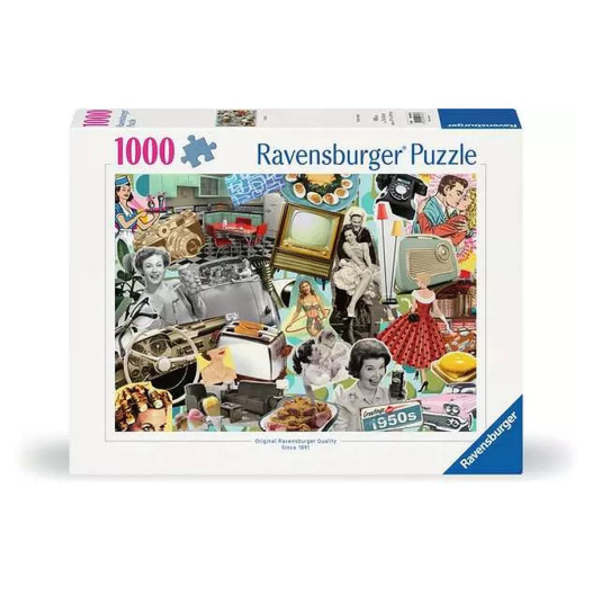 RAVENSBURGER puzzle 1000 pièces - les années 50