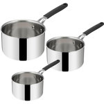 Lagostina Batterie de cuisine 3 casseroles Esperta triply 16/18/20cm