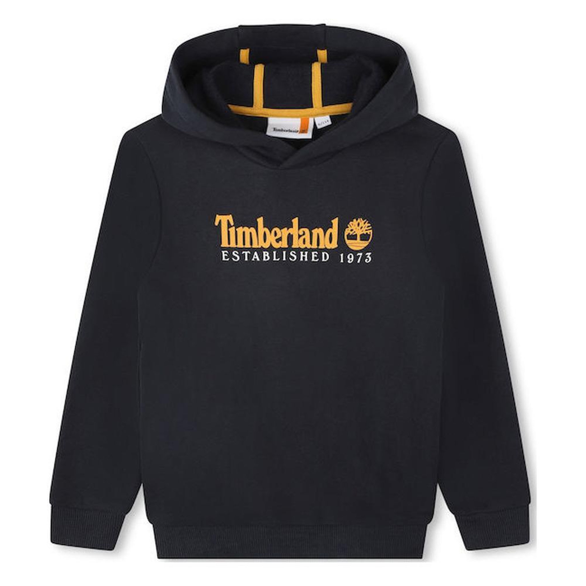 TIMBERLAND Sweat Marine/Jaune Garçon Timberland T25U56s. Coloris disponibles : Bleu
